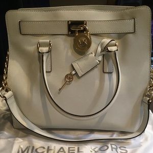Michael Kors Hamilton Lrg Saffiano Tote